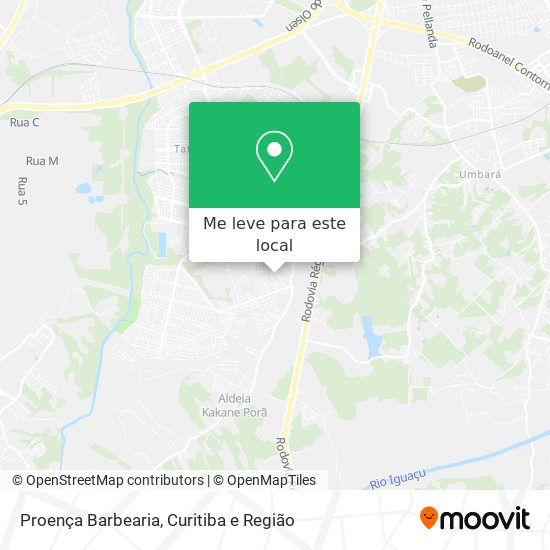 Proença Barbearia mapa