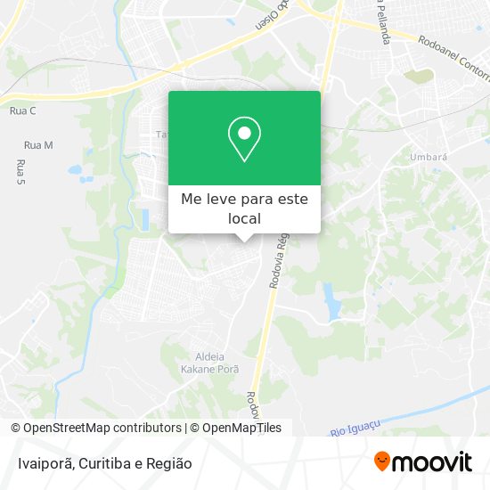 Ivaiporã mapa