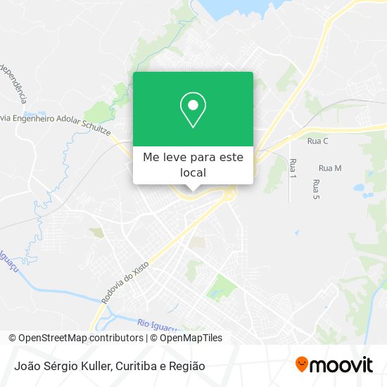 João Sérgio Kuller mapa