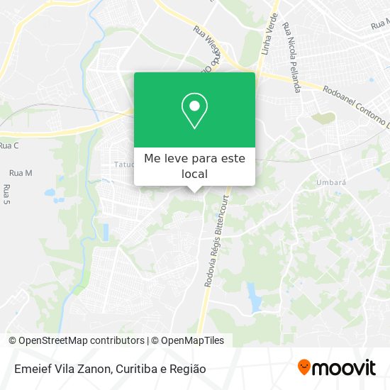 Emeief Vila Zanon mapa