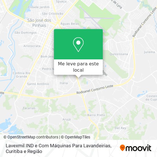 Lavexmil IND e Com Máquinas Para Lavandeirias mapa