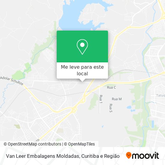Van Leer Embalagens Moldadas mapa