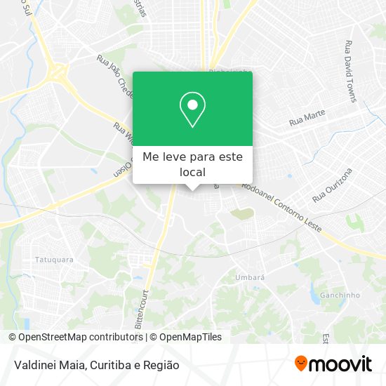 Valdinei Maia mapa