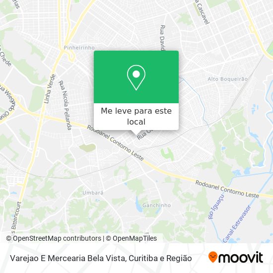 Varejao E Mercearia Bela Vista mapa