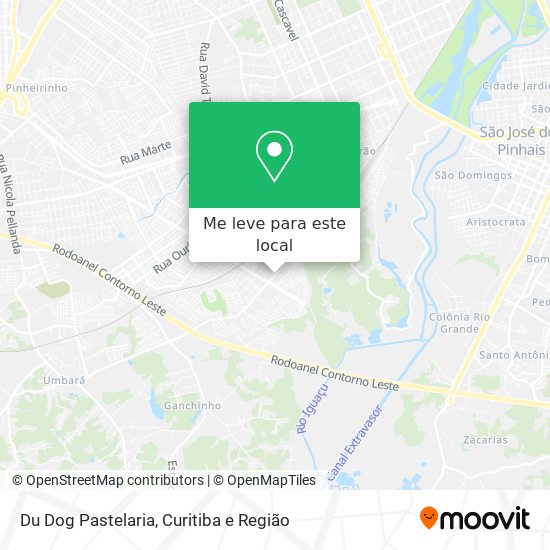 Du Dog Pastelaria mapa