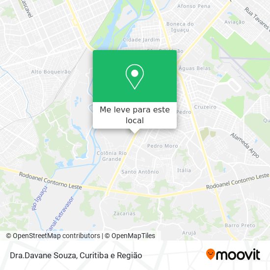 Dra.Davane Souza mapa