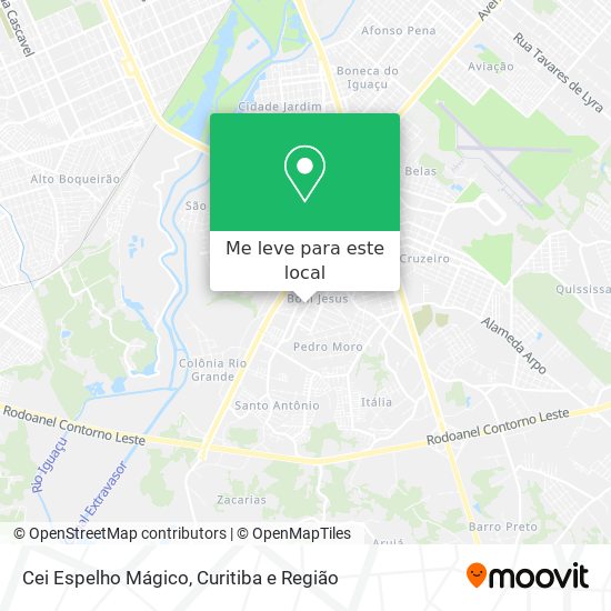 Cei Espelho Mágico mapa