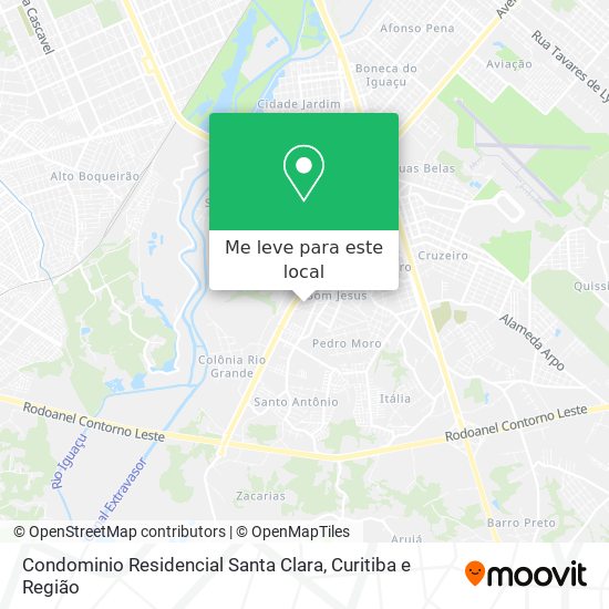 Condominio Residencial Santa Clara mapa