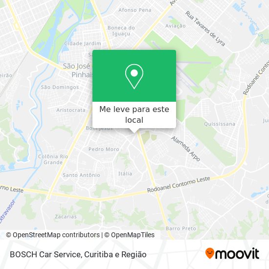 BOSCH Car Service mapa