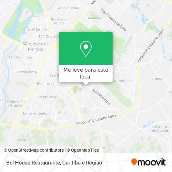Bel House Restaurante mapa