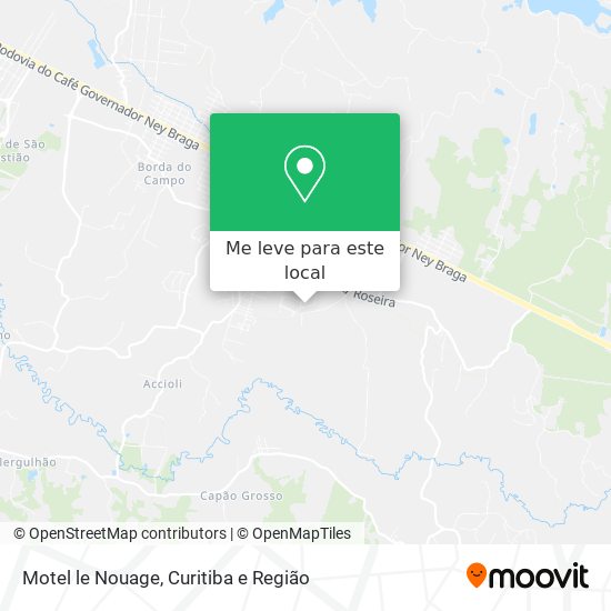 Motel le Nouage mapa