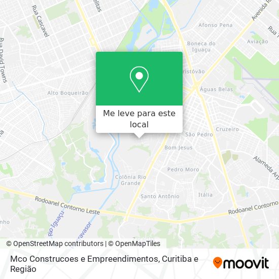 Mco Construcoes e Empreendimentos mapa