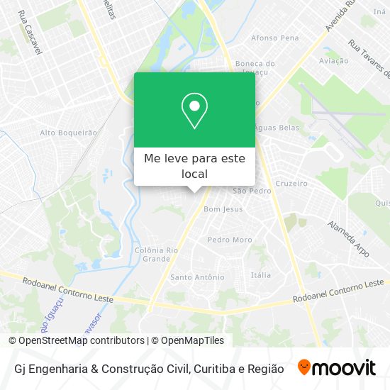 Gj Engenharia & Construção Civil mapa