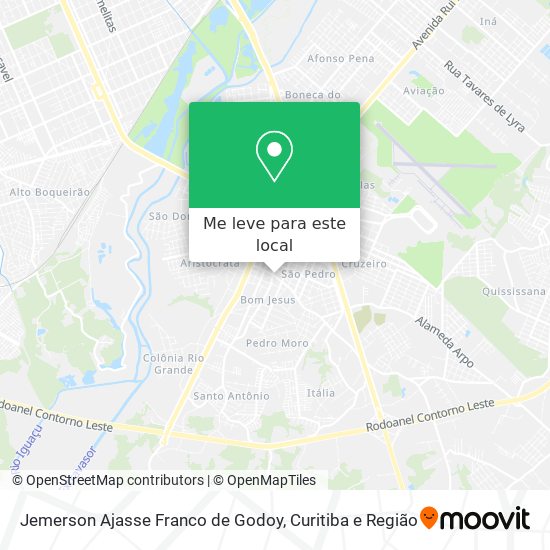 Jemerson Ajasse Franco de Godoy mapa