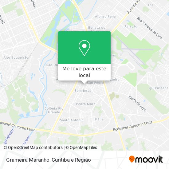 Grameira Maranho mapa