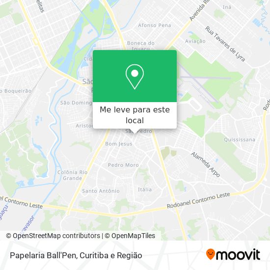 Papelaria Ball'Pen mapa