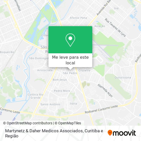 Martynetz & Daher Medicos Associados mapa