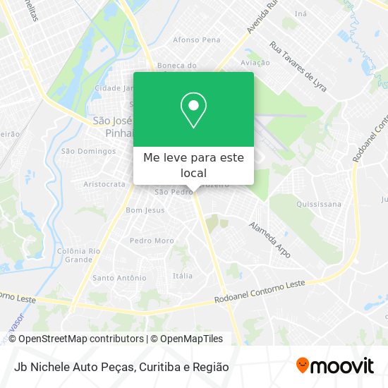 Jb Nichele Auto Peças mapa