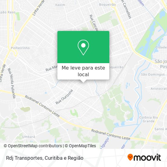 Rdj Transportes mapa