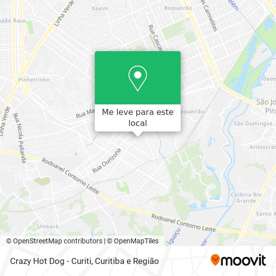 Crazy Hot Dog - Curiti mapa