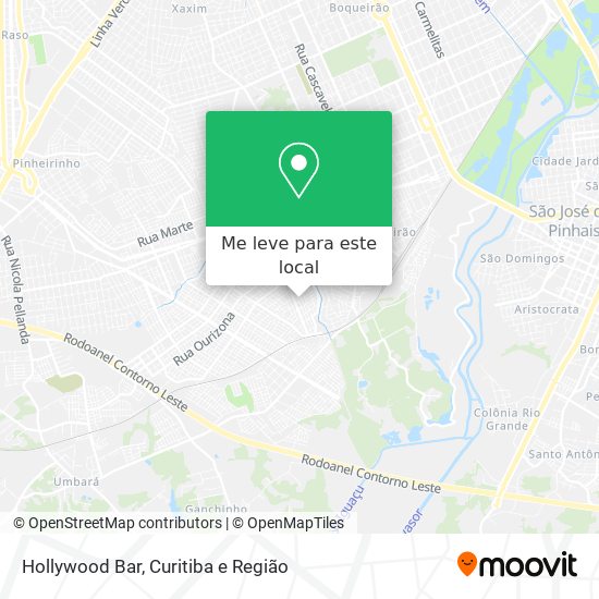 Hollywood Bar mapa