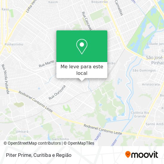 Piter Prime mapa