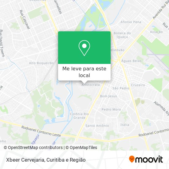 Xbeer Cervejaria mapa