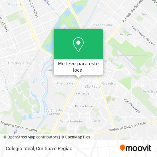 Colégio Ideal mapa