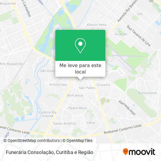 Funerária Consolação mapa