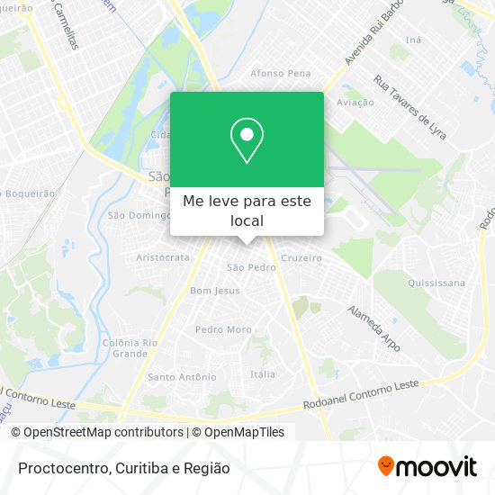 Proctocentro mapa