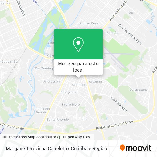 Margane Terezinha Capeletto mapa