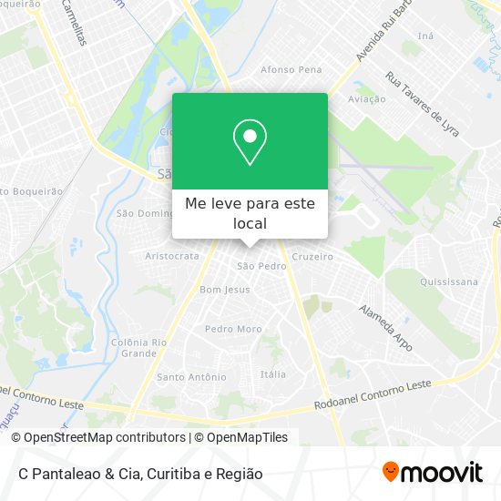 C Pantaleao & Cia mapa