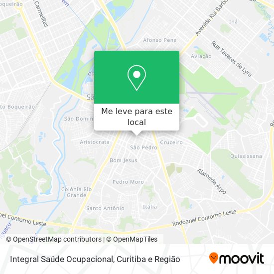Integral Saúde Ocupacional mapa