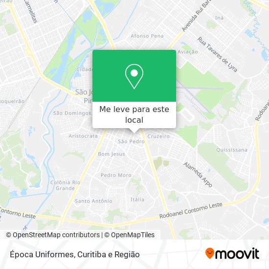 Época Uniformes mapa