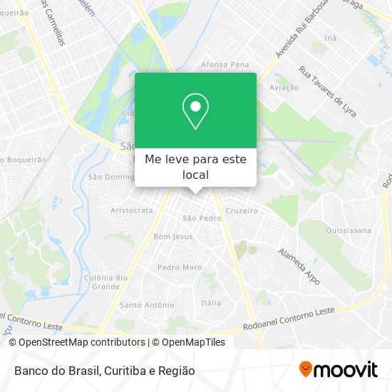 Banco do Brasil mapa