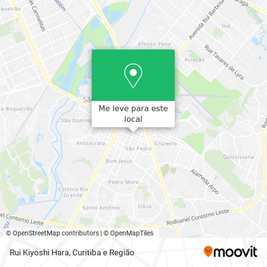 Rui Kiyoshi Hara mapa