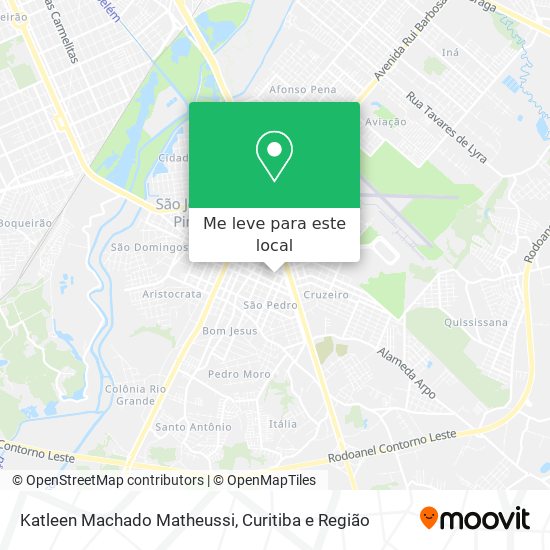 Katleen Machado Matheussi mapa