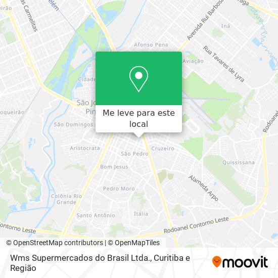 Wms Supermercados do Brasil Ltda. mapa