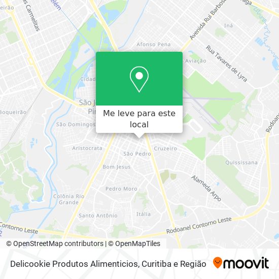 Delicookie Produtos Alimenticios mapa