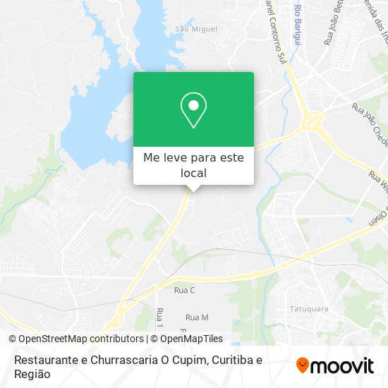 Restaurante e Churrascaria O Cupim mapa