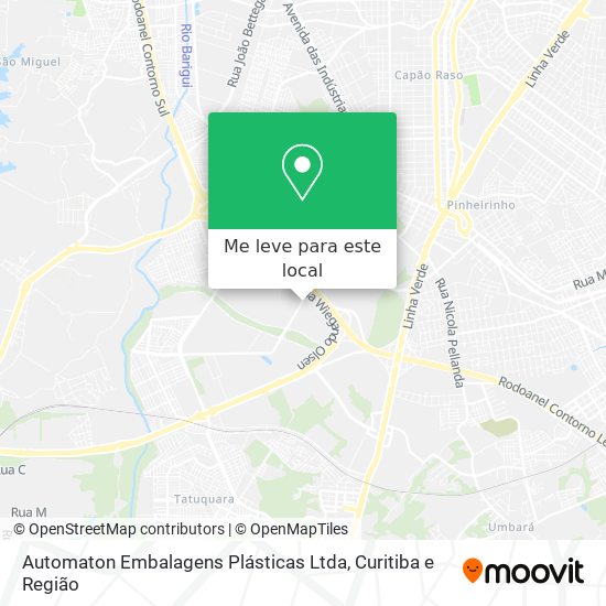 Automaton Embalagens Plásticas Ltda mapa