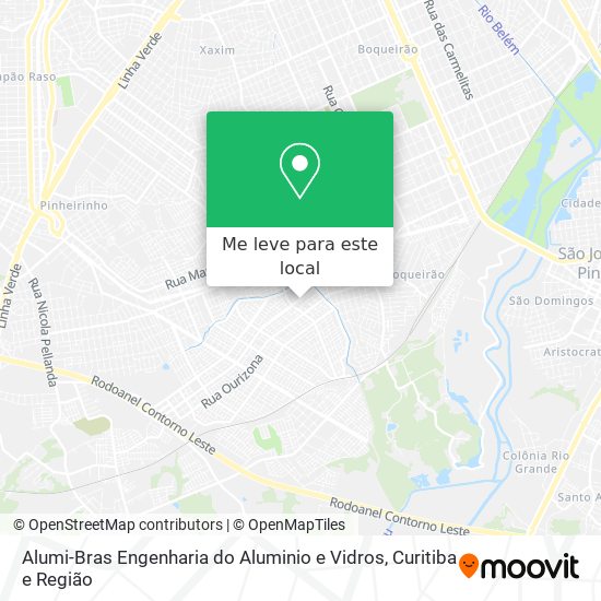 Alumi-Bras Engenharia do Aluminio e Vidros mapa