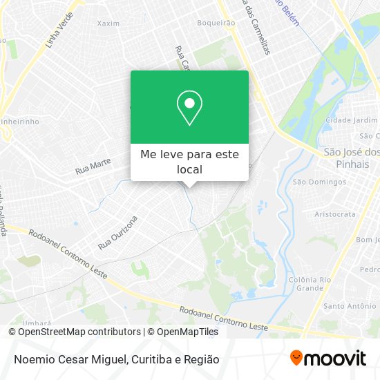Noemio Cesar Miguel mapa