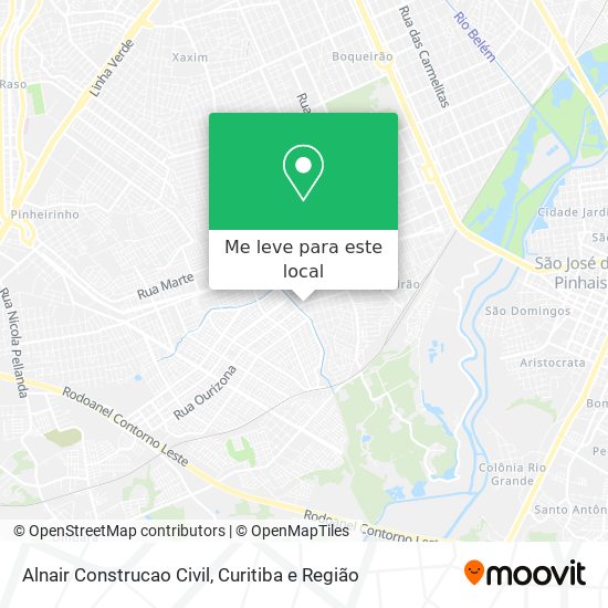 Alnair Construcao Civil mapa