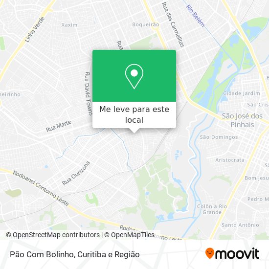 Pão Com Bolinho mapa