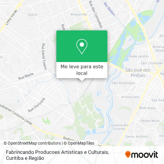Fabrincando Producoes Artisticas e Culturais mapa
