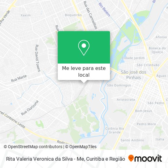 Rita Valeria Veronica da Silva - Me mapa