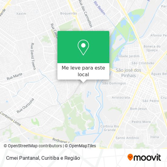 Cmei Pantanal mapa