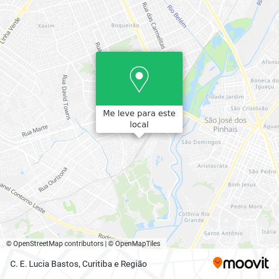C. E. Lucia Bastos mapa