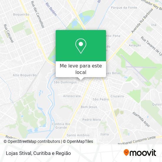 Lojas Stival mapa
